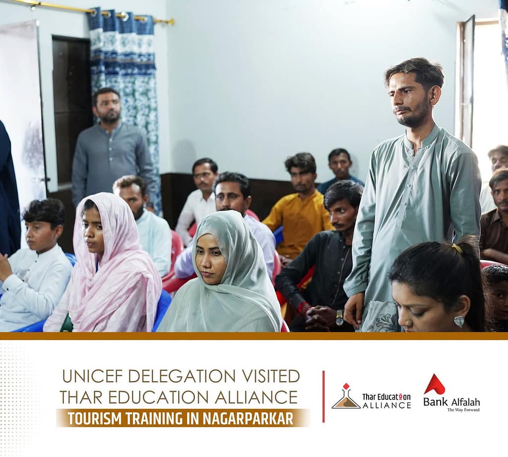 UNICEF Delegation Visits Thar Education Alliance